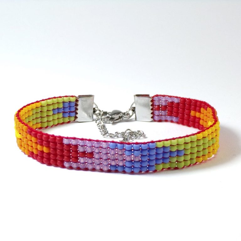 Pulsera brazalete cuentas de cristal Toho PULTH4007 E